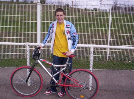 kevin et son velo